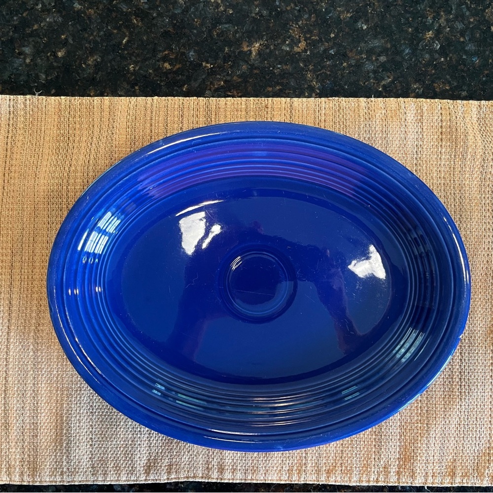 Twilight Blue Fiestaware 13” Oval Platter